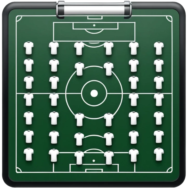 football playbook formation  eleven players emoji