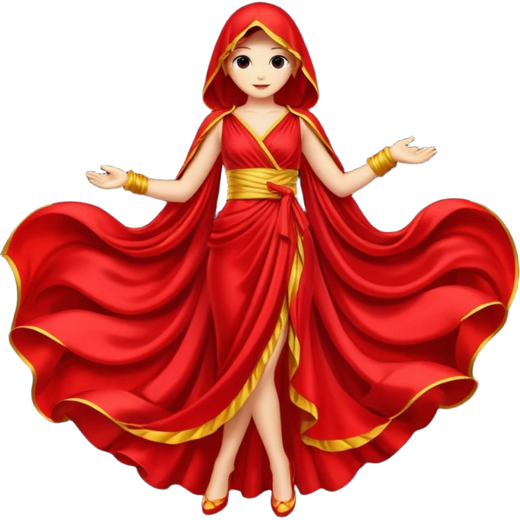 red costume emoji