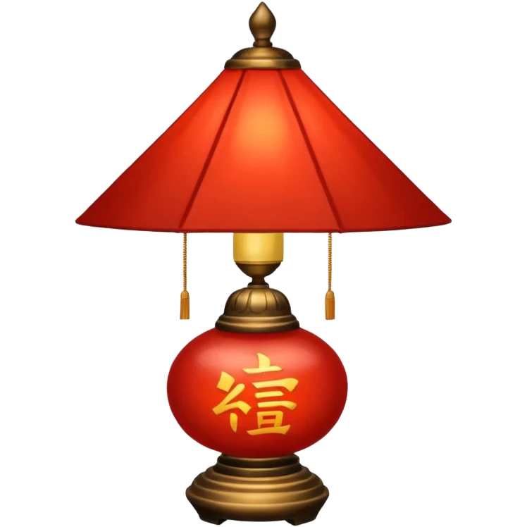 chinese lamp emoji