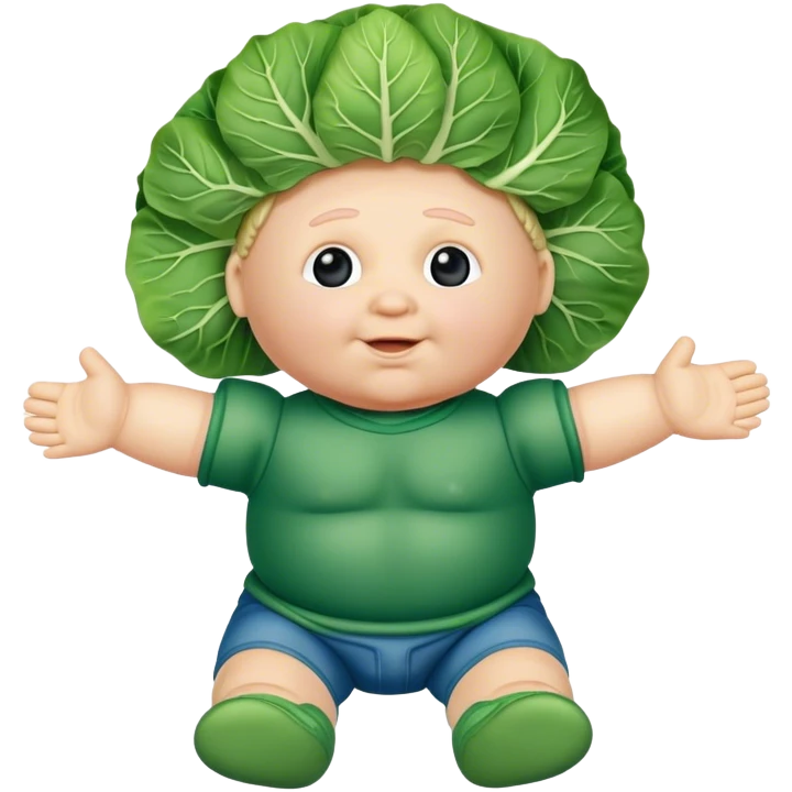 cabbage patch doll emoji