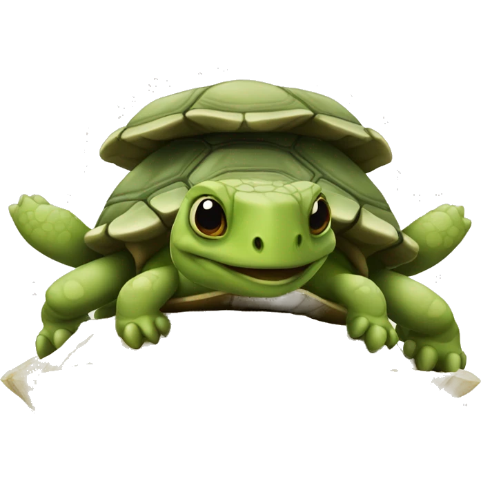 tortuga contenta emoji
