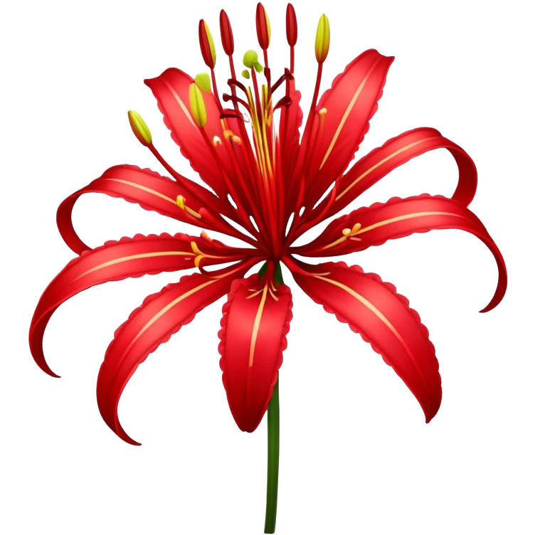Red spider lily emoji