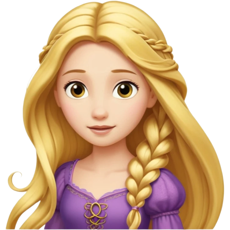 Rapunzel emoji