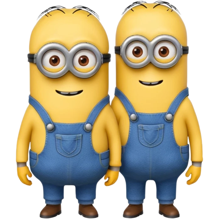 minions, animal skin cloth emoji
