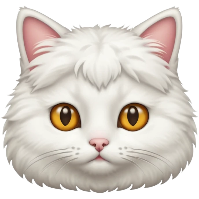 Cat with small eyes  emoji