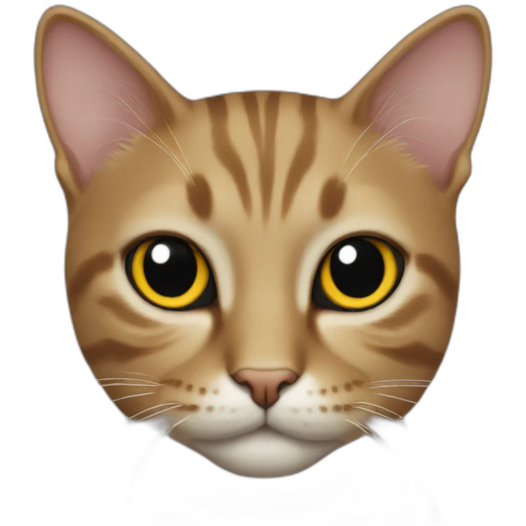 Cat black emoji