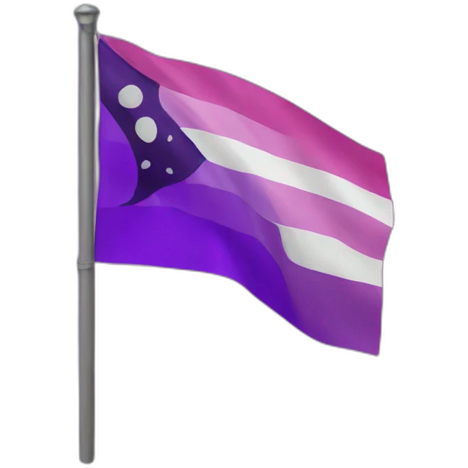 Ace pride flag emoji