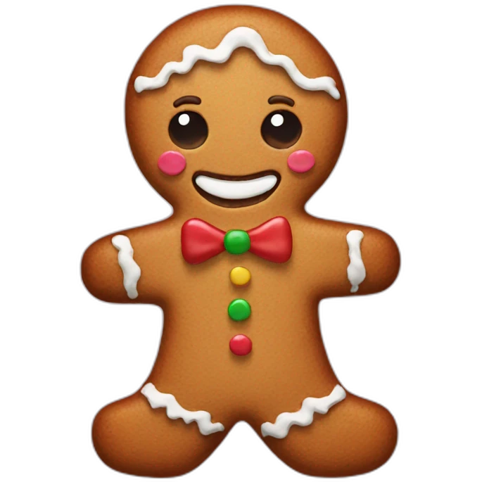 gingerbread emoji