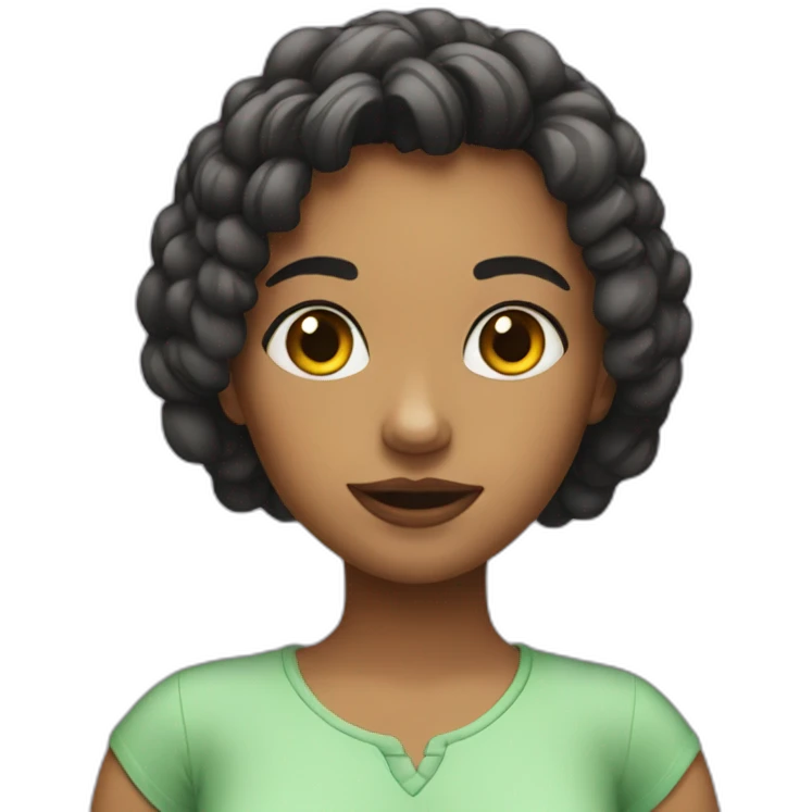 Means girl emoji