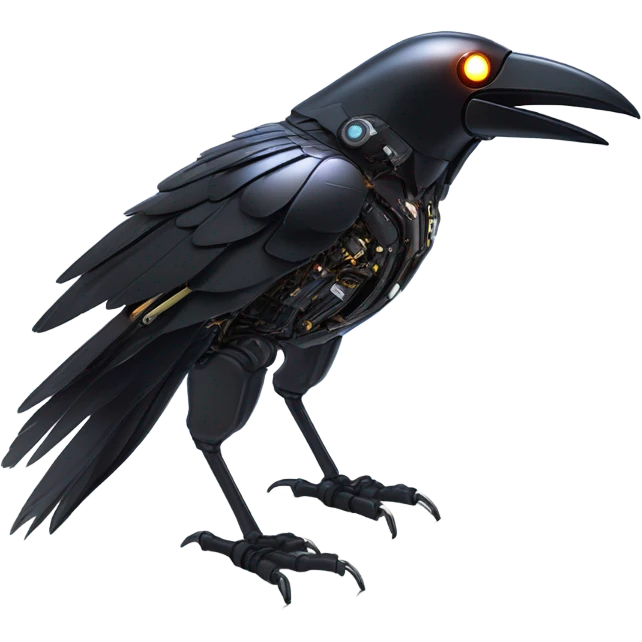 Crow android emoji