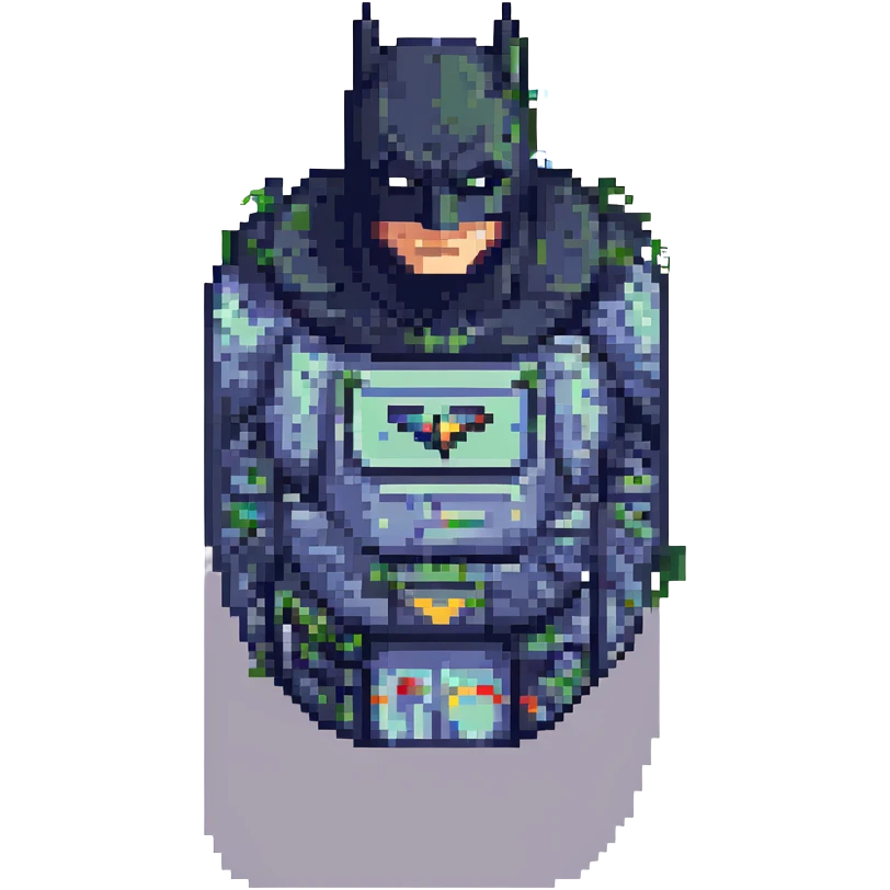 2д дом в стиле gotham city emoji