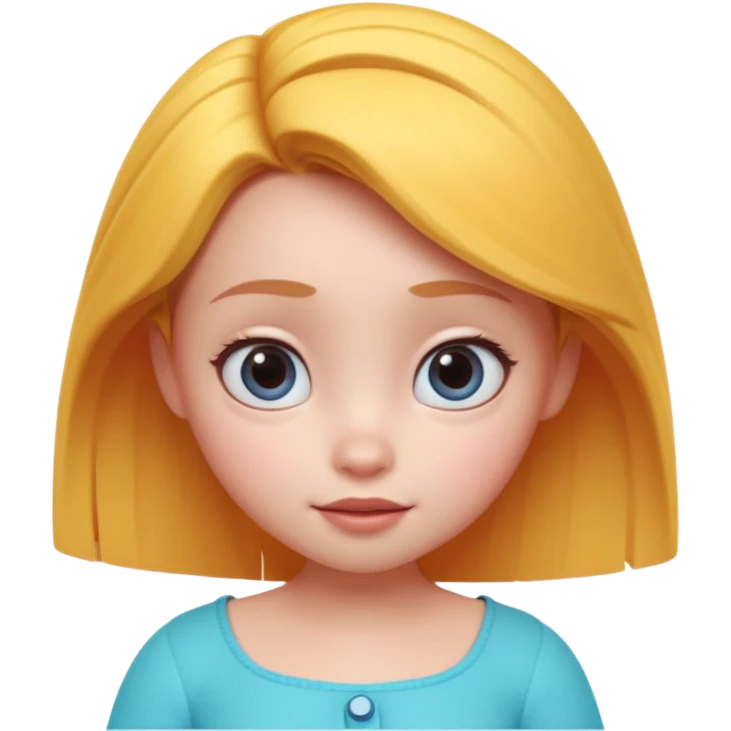 > Turn this photo into a cute 3D Disney-Pixar style character. Big expressive eyes, smooth skin, vibrant colors, soft lighting, 4k render, highly detailed background emoji