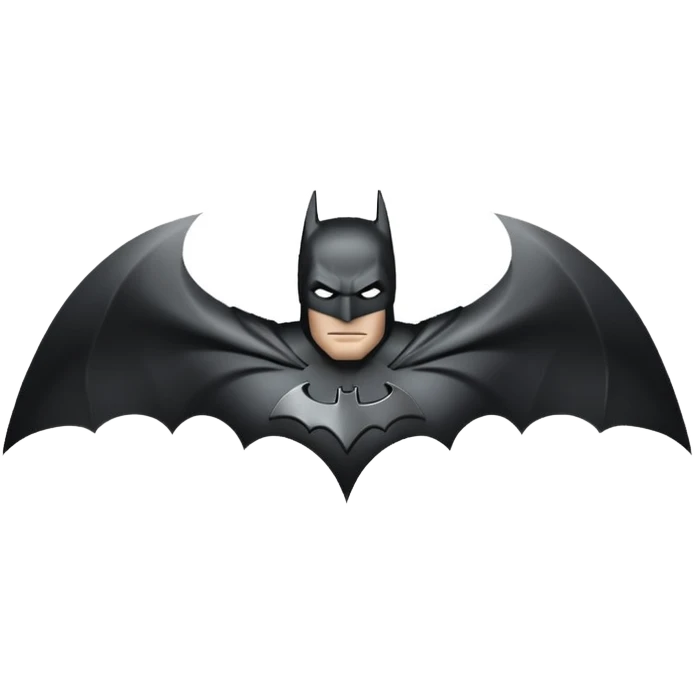 Batman logo emoji