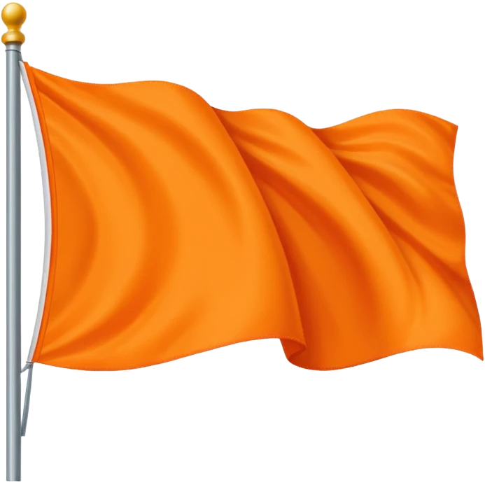 Orange flag emoji