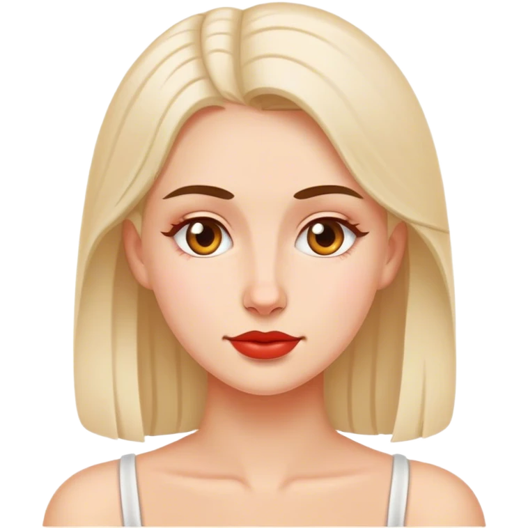 traditional polish european woman simple emoji