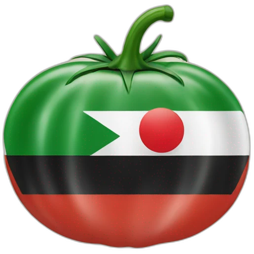 palestinian flag tomato emoji