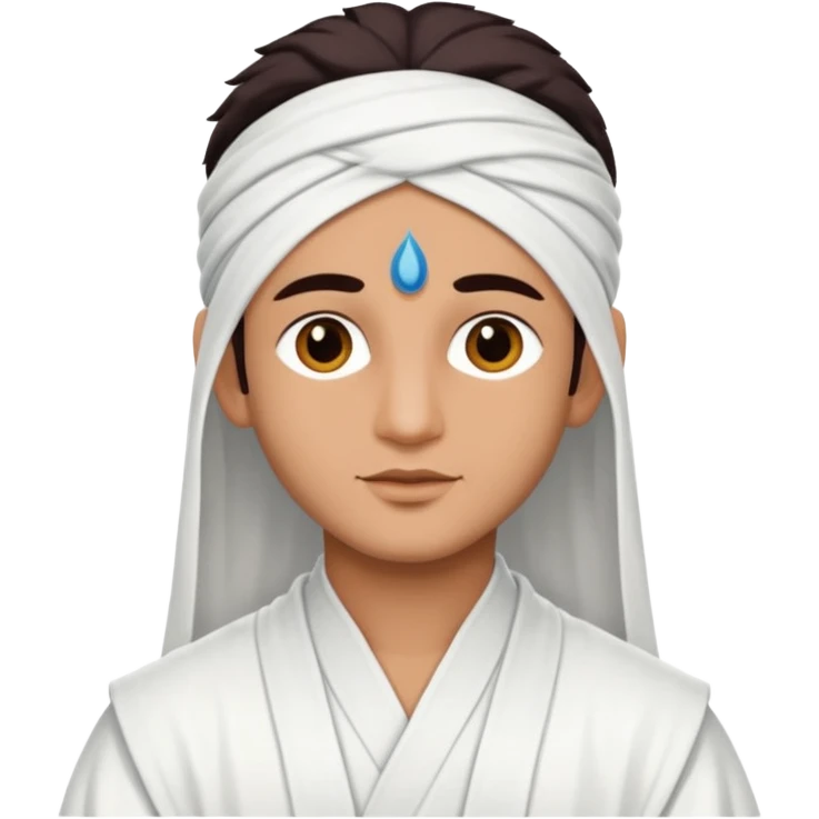 krishna white emoji