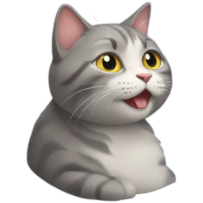 chill cat emoji