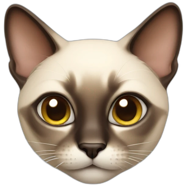 siamese cat playing emoji