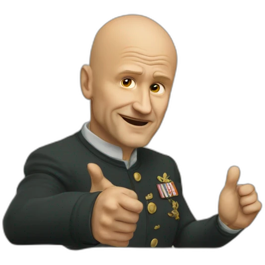 prigoZhin eugene points back emoji