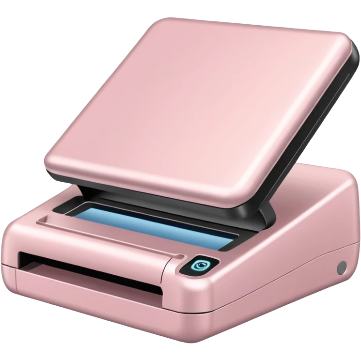 Light Pale Pink Scanners emoji