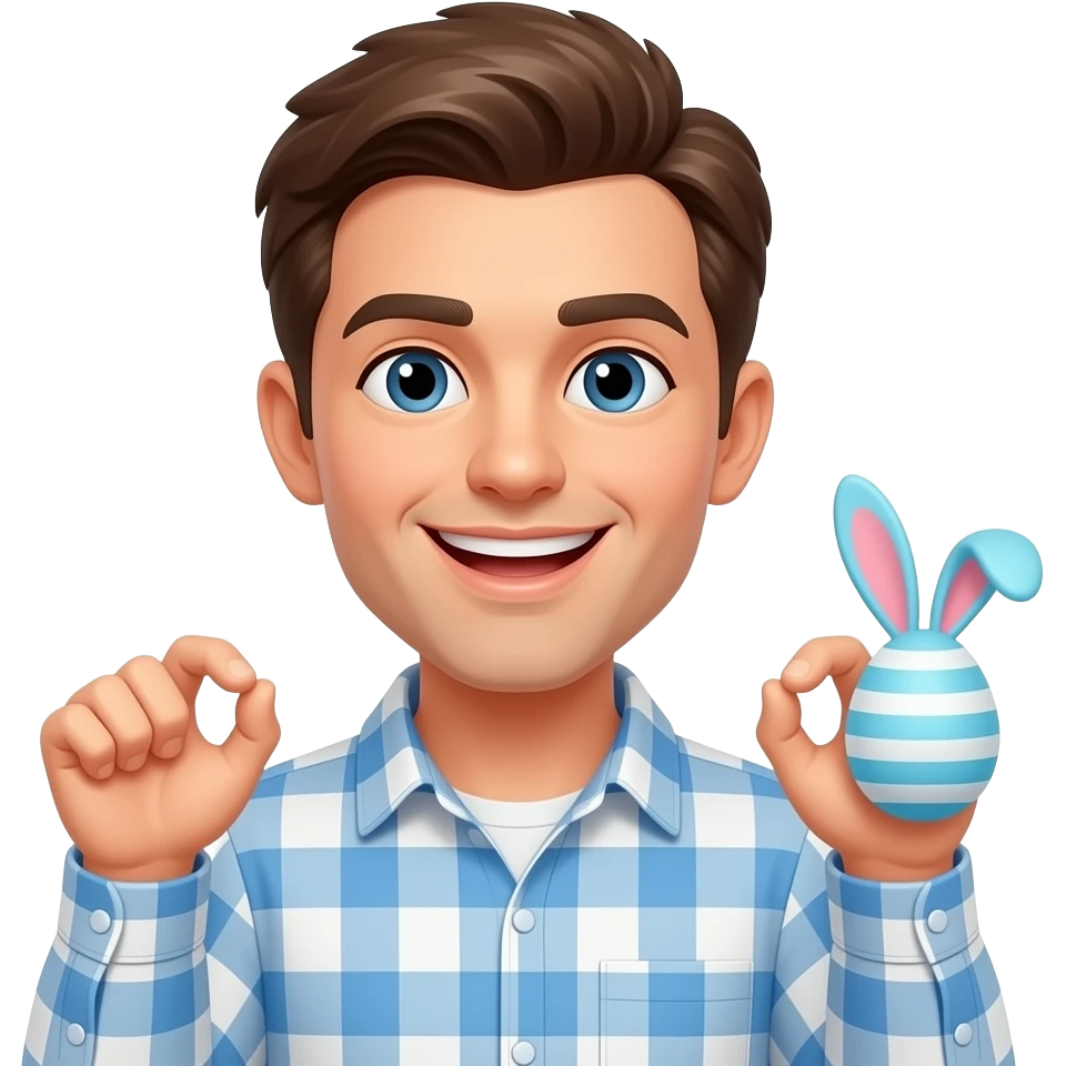 Happy Easter emoji