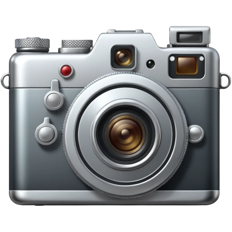 small full metallic camera emoji