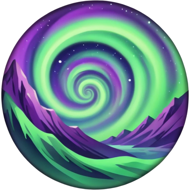 northern lights emoji