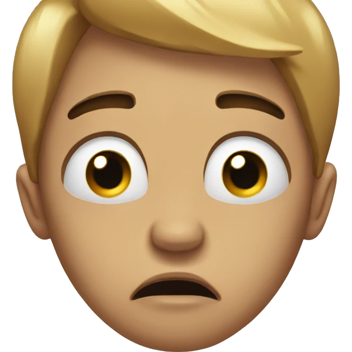 Sad crying heartbreak emoji