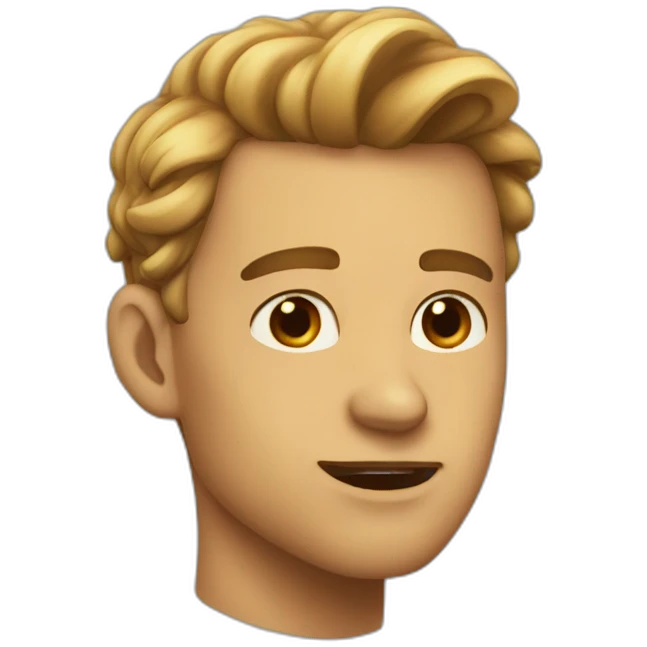 mewing jawline emoji