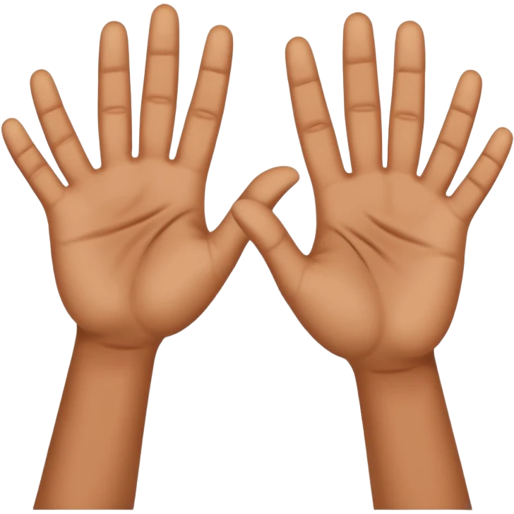 confused hands emoji