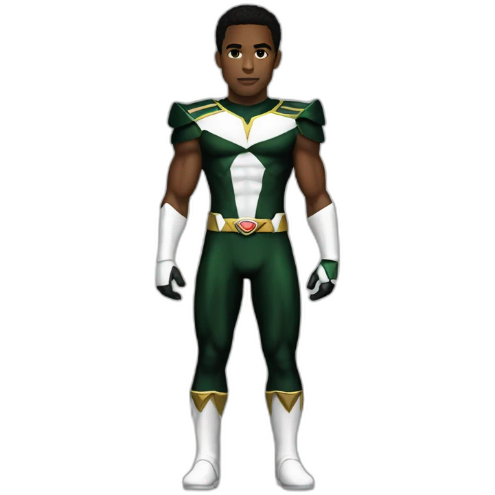 black power ranger full body emoji