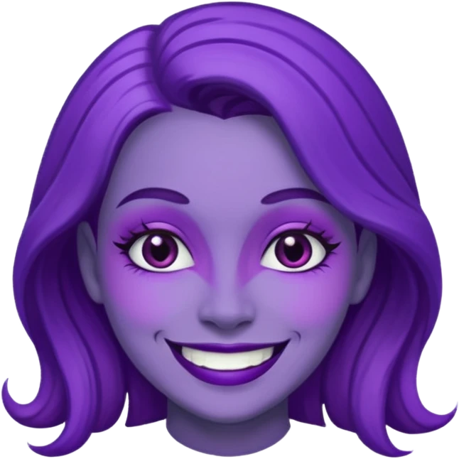 purple woman emoji