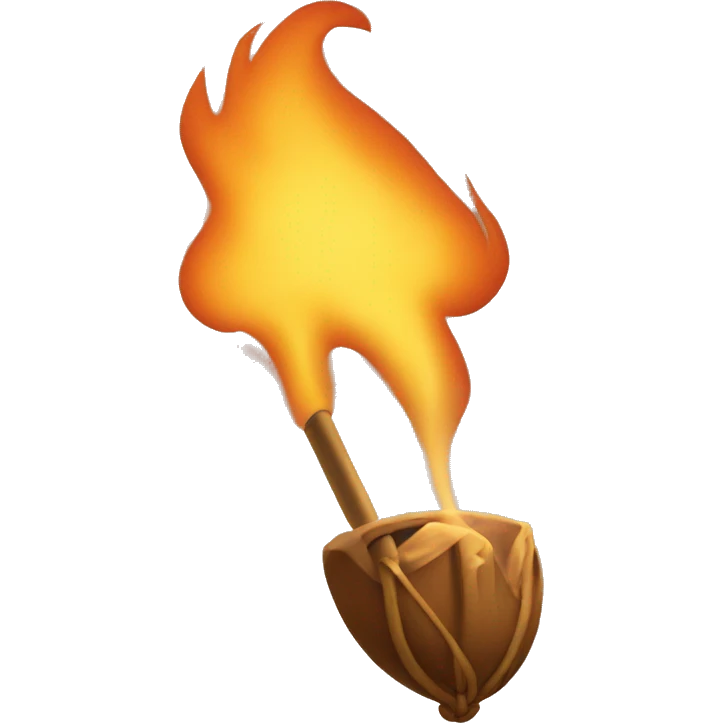 Burning incense emoji
