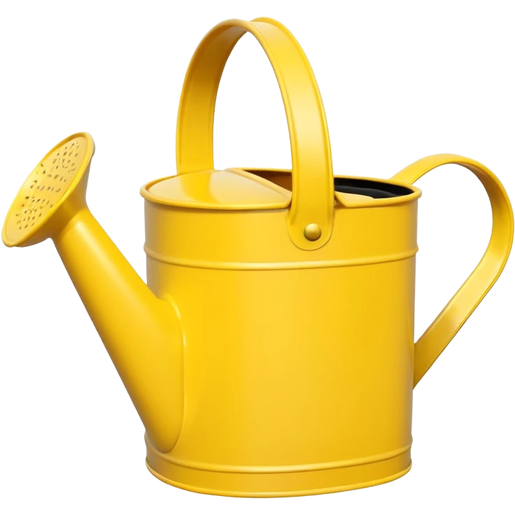 Yellow garden watering can emoji