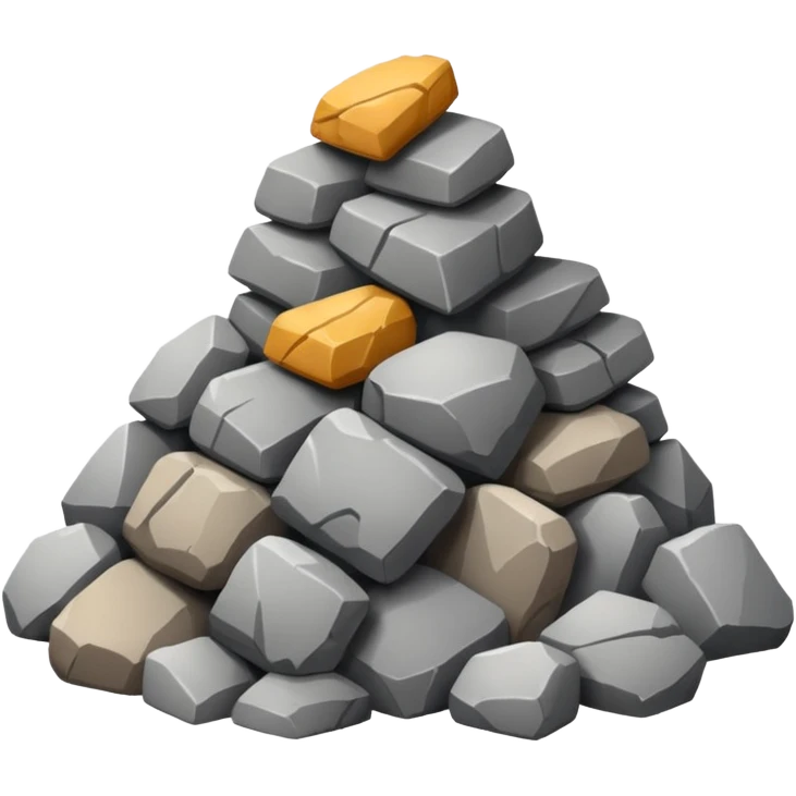 create a dnd style rubble.png using 48x48 pixels size emoji