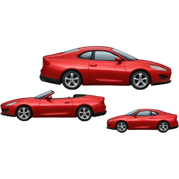 Red car emoji
