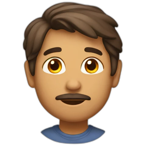 un petit developpeur brun emoji