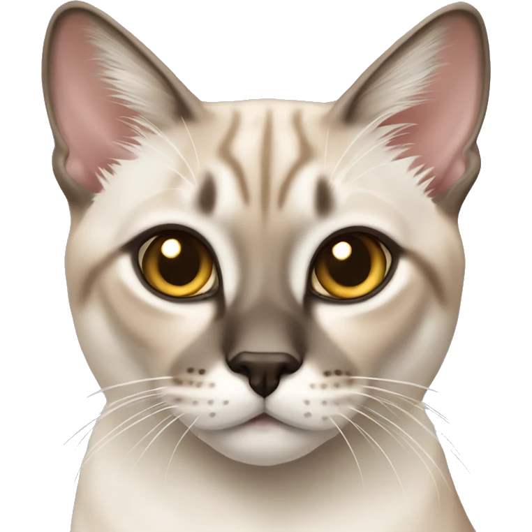 Lynx point Siamese cat emoji