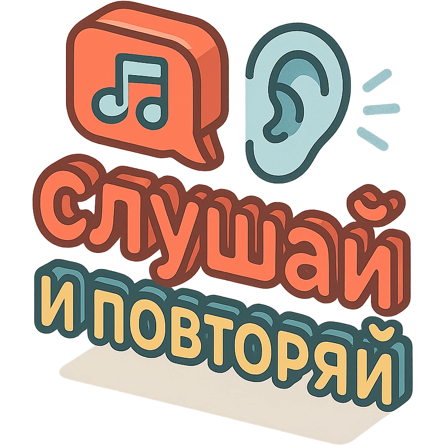 слушай и повторяй emoji
