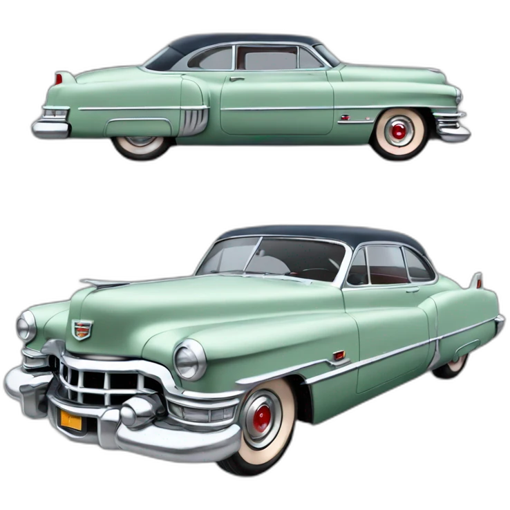 1949 cadillac coupe deville emoji