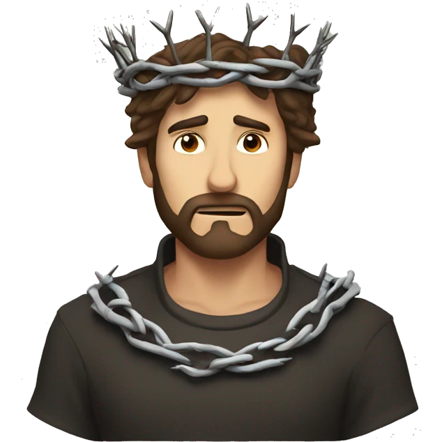 crown of thorns emoji