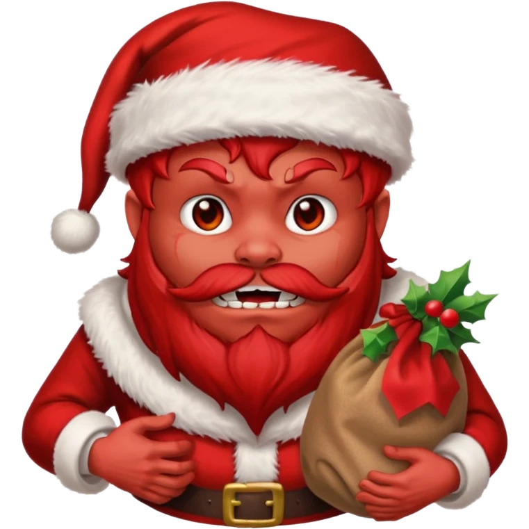 Demon ,Christmas  emoji