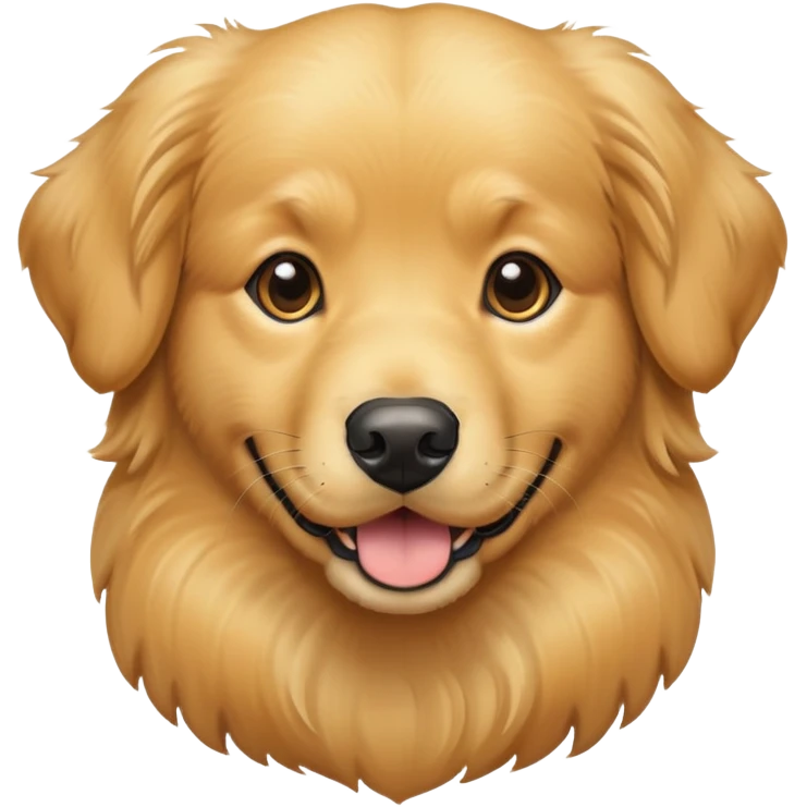 Golden retriever  emoji