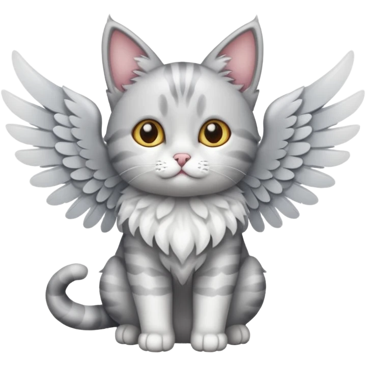 Cat with wings emoji