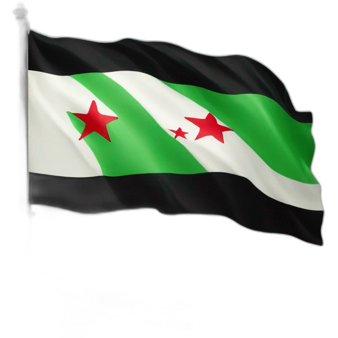 Syrian fsa flag  emoji