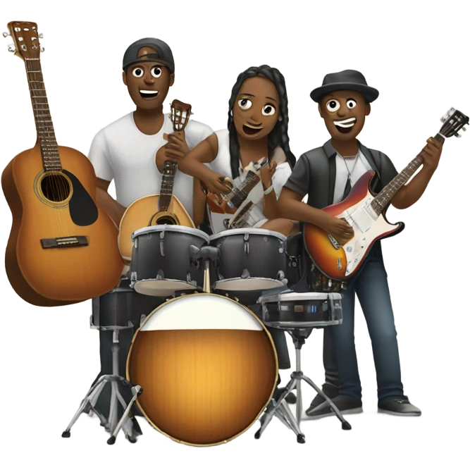 Making music emoji