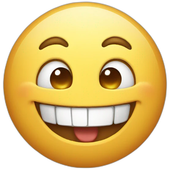 Laughing doh emoji