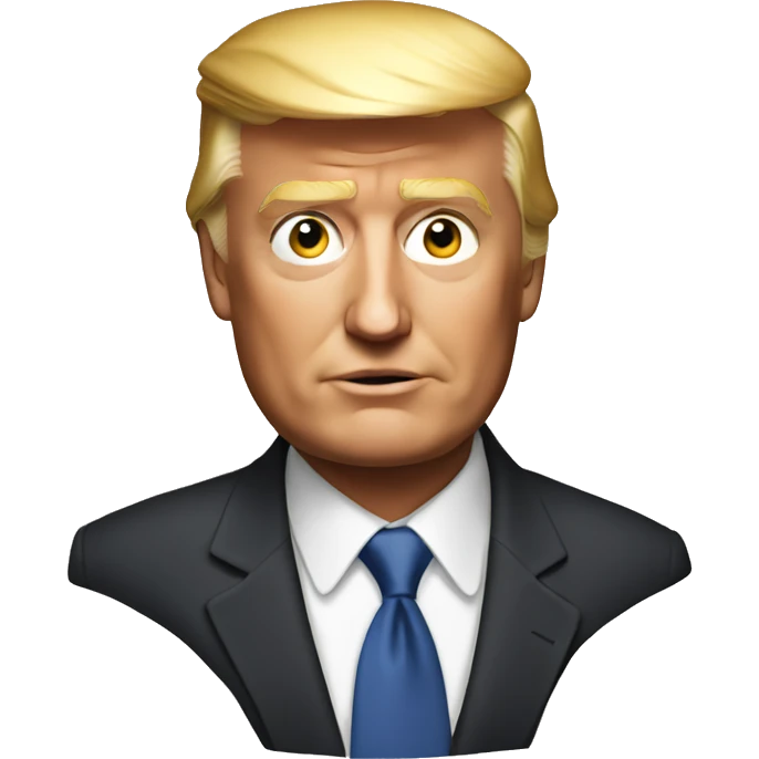 Realistic Donald Trump emoji