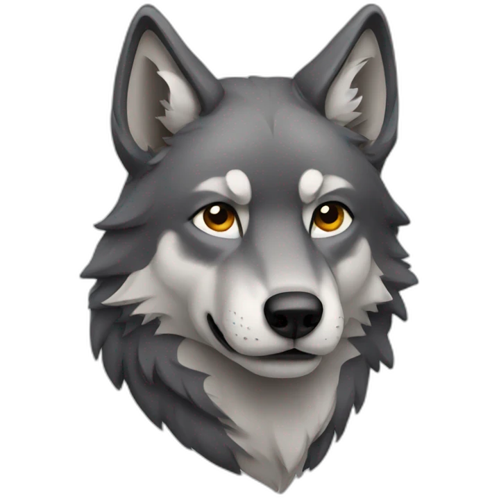 Wolf emoji
